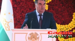 Cуханронии Пешвои миллат муҳтарам Эмомалӣ Раҳмон дар мулоқот бо сокинони ноҳияи Деваштич