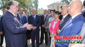 Сафари кории Пешвои миллат ба вилояти Суғд