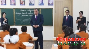 Ифтитоҳи иншооти нав дар шаҳри Душанбе