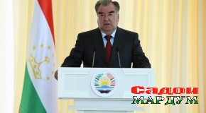 Суханронии Пешвои миллат муҳтарам Эмомалӣ Раҳмон ба муносибати ифтитоҳи муассисаи таҳсилоти миёнаи умумии №45 дар шаҳри Кӯлоб