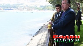 Ифтитоҳи иншооти нав дар шаҳри Душанбе