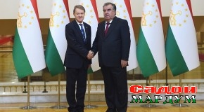 Мулоқоти Эмомалӣ Раҳмон бо Мануэл Загер