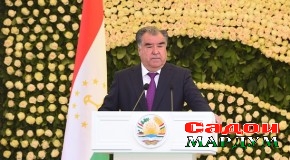 Суханронии Сарвари давлат муҳтарам Эмомалӣ Раҳмон дар мулоқот бо фаъолон ва сокинони ноҳияи Муъминобод