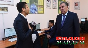 Сафари кории Пешвои миллат Эмомалӣ Раҳмон ба ноҳияи Рӯдакӣ