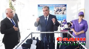 Сафари кории Пешвои миллат ба ноҳияи Файзобод