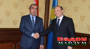 Мулоқоти Маҳмадсаид Убайдуллоев бо Аскар Тажибаев