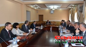 Мулоқоти Акрамшо Фелалиев бо Муния Буссета