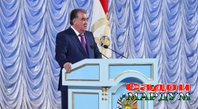 Суханронии Пешвои миллат муҳтарам Эмомалӣ Раҳмон ба муносибати Рӯзи забони давлатии Ҷумҳурии Тоҷикистон