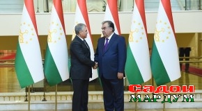Мулоқоти Эмомалӣ Раҳмон бо Вячеслав Володин