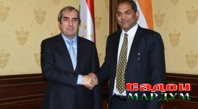 Мулоқоти Маҳмадсаид Убайдуллоев бо Вираҷ Сингҳ