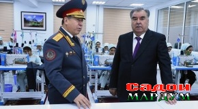Ифтитоҳи иншооти нав дар шаҳри Душанбе