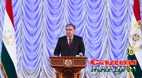 Суханронии Президенти Ҷумҳурии Тоҷикистон муҳтарам Эмомалӣ Раҳмон ба ифтихори 27-солагии таъсисёбии Қувваҳои Мусаллаҳ