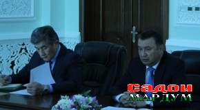 Мулоқоти Қоҳир Расулзода бо Сергей Лебедев