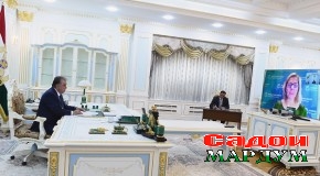 Суҳбати Пешвои миллат бо ноиби президенти Бонки ҷаҳонӣ