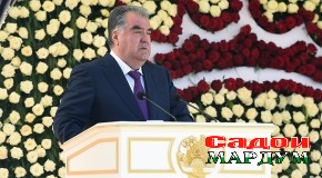 Суханронии Асосгузори сулҳу ваҳдати миллӣ — Пешвои миллат, Президенти Ҷумҳурии Тоҷикистон муҳтарам Эмомалӣ Раҳмон дар мулоқот бо роҳбарон ва фаъолони вилояти Суғд