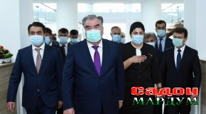 Ифтитоҳи иншооти нав дар шаҳри Душанбе