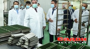 Сафари кории Пешвои миллат ба шаҳри Турсунзода