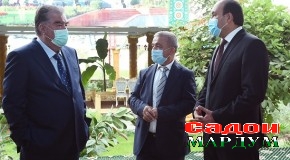 Сафари кории Пешвои миллат ба шаҳри Ҳисор