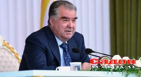 Cуханронии Асосгузори сулҳу ваҳдати миллӣ — Пешвои миллат, Президенти Ҷумҳурии Тоҷикистон муҳтарам Эмомалӣ Раҳмон дар мулоқот бо роҳбарону фаъолон ва сокинони шаҳри Ҳисор