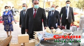 Сафари кории Пешвои миллат ба вилояти Хатлон