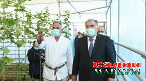 Сафари кории Пешвои миллат ба ноҳияи Рӯдакӣ