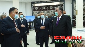 Сафари кории Пешвои миллат ба вилояти Суғд