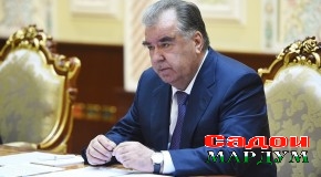 Мулоқоти Эмомалӣ Раҳмон бо Кеннет Ф. Маккензӣ