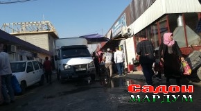 Шаҳри Турсунзода. Бенизомӣ дар бозори марказӣ -2