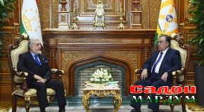Мулоқоти Эмомалӣ Раҳмон бо Абдуллоҳ Абдуллоҳ