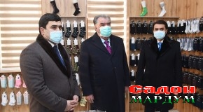 Ифтитоҳи иншооти нав дар шаҳри Душанбе