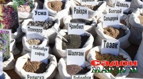 Навъҳои маҳаллии меваю сабзавот.