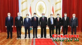 Қабули эътимодномаҳо аз сафирони нав