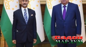 Суҳбати Пешвои миллат бо Субраҳманиям Ҷайшанкар