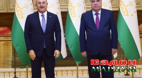 Вохӯрии Эмомалӣ Раҳмон бо Мавлуд Човушоғлу