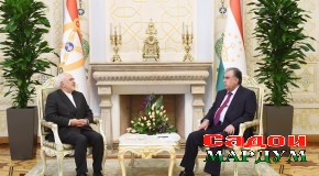 Мулоқоти Пешвои миллат  бо Муҳаммад Ҷавод Зариф