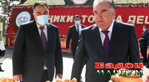 Сафари кории Пешвои миллат ба вилояти Суғд