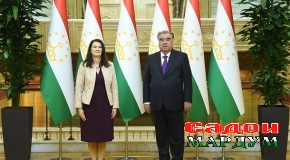 Мулоқоти Пешвои миллат бо раиси амалкунандаи САҲА хонум Анн Линде
