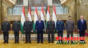 Мулоқоти Пешвои миллат бо роҳбарони  ҳайатҳои ҷаласаи Шӯрои вазирони мудофиаи давлатҳои аъзои СААД