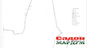 Тасвири сарҳади заминҳои ноҳияи Фирдавсии шаҳри Душанбе