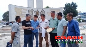 Суғд. Марқади ёдгорӣ навсозӣ мешавад