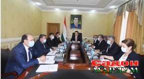 Дар Шӯрои Маҷлиси миллии  Маҷлиси Олии Ҷумҳурии Тоҷикистон