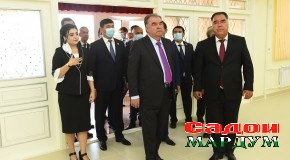 Сафари кории Пешвои миллат ба вилояти Суғд