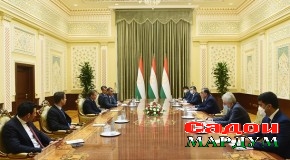 Гуфтугӯйи Пешвои миллат бо Айван Глазенберг