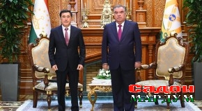 Гуфтугӯи Пешвои миллат бо Дабири кулли СҲШ