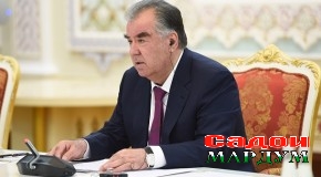 Вохӯрии Эмомалӣ Раҳмон бо Ван И