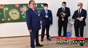 Ифтитоҳи иншооти нав дар шаҳри душанбе
