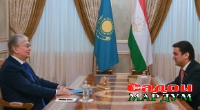 Мулоқоти Рустами Эмомалӣ бо Қосим — Жомарт Токаев