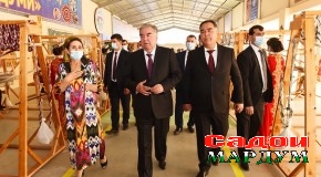 Сафари кории Пешвои миллат ба вилояти Суғд
