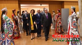 Иштироки Пешвои миллат дар маросими ифтитоҳи Рӯзи фарҳанги Тоҷикистон дар ЮНЕСКО