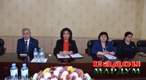 Мулоқоти Дилрабо Мансурӣ бо намояндагони СММ